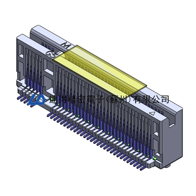 M.2 VERTICAL G5.0 Top Mount  Connector