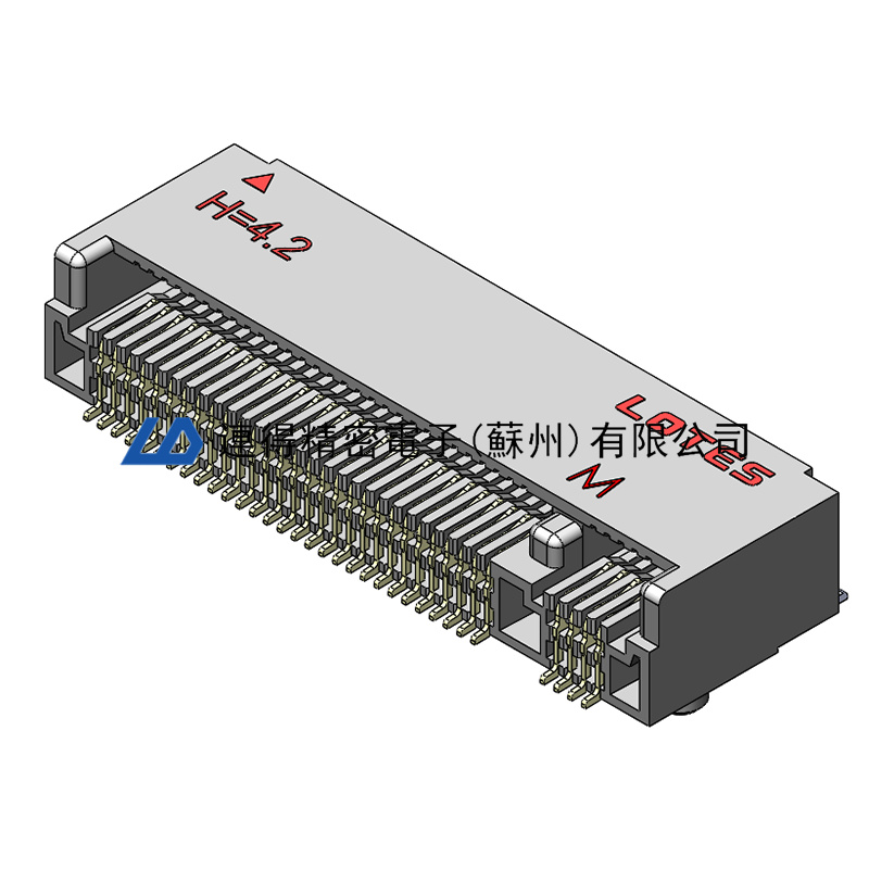 M.2 4.2H G4.0 Top Mount  Connector