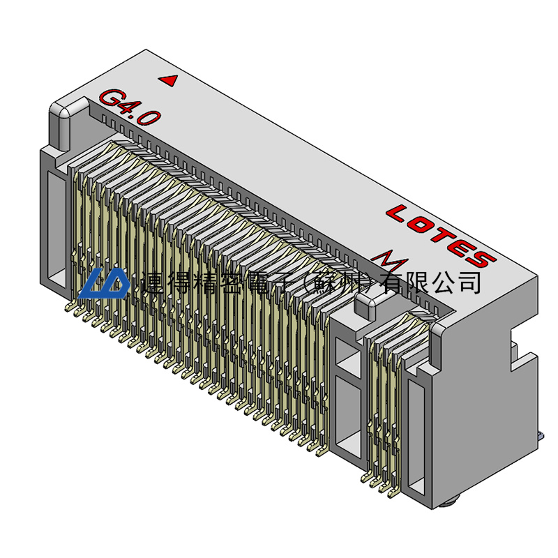 M.2 8.5H G4.0 Top Mount Connector